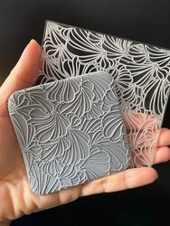 Paku Malzeme - Pop-it stamp kaşe FAN; 10,0*10,0 cm