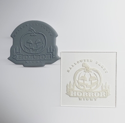 Pop-it stamp kaşe HORROR NIGHT; 8,0*8,0 cm - Thumbnail