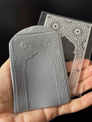 Paku Malzeme - Pop-it stamp kaşe ISLAMIC GATE; 10,0*8,0 cm