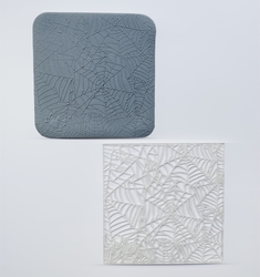 Paku Malzeme - Pop-it stamp kaşe Örümcek ağı dokusu; 10,0*10,0 cm