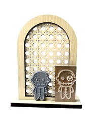 Paku Malzeme - Pop-it mini acrylic stamp Voodoo Child; 5,0*4,0 cm