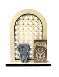 Paku Malzeme - Pop-it stamp mini kaşe Frankenstein; 5,0*4,0 cm