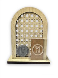 Paku Malzeme - Pop-it mini acrylic stamp Love Circle; 5x4 cm