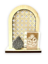 Paku Malzeme - Pop-it mini acrylic stamp Ornament-1; 5*4 cm