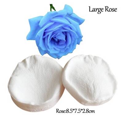 Rose veiner silicone; 8,0*7,0 cm