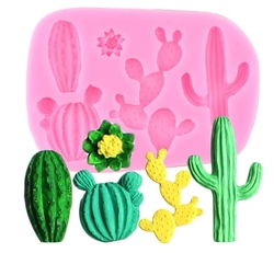 Paku Malzeme - Silicone mold Cactus Dessert; 11,5*8 cm