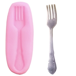 Paku Malzeme - Silicone mold Alice Cutlery; 6 cm