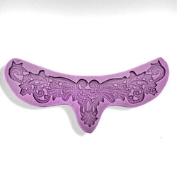 Others - Silicone mold Aplique Lace; 22*7,5 cm