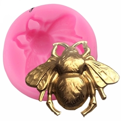 Others - Silicone mold Bee; 3,4*2,9 cm