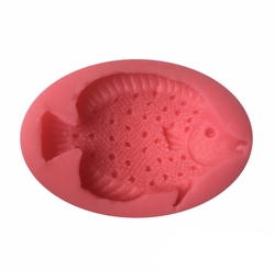 Paku Malzeme - Silicone mold Coral Fish; 5,5*3,7 cm