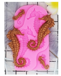 Paku Malzeme - Silicone mold Big Seahorse; 12,5*6,7 cm