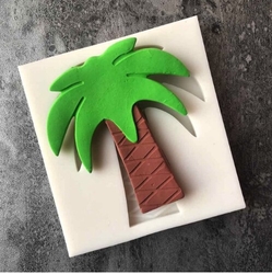 Others - Silicone mold Big Palm Tree; 7,4*7 cm