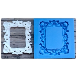 Paku Malzeme - Silicone mold Frame-37; 6,9*5,8 cm