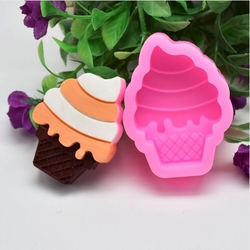Others - Silicone mold Cupcake; 5,2*4,3 cm