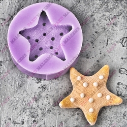 Paku Malzeme - Silicone mold Starfish-2; 4,7*4,5 CM