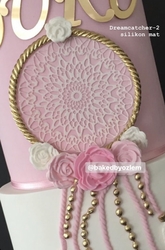 Others - Silicone mold Dreamcatcher Lace-2; 10 cm (1)