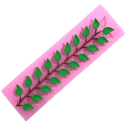 Others - Silicone mold Foliage mat; 16*4,7 cm
