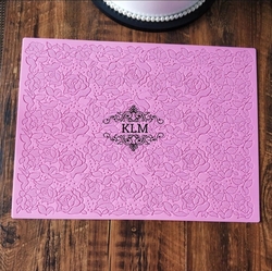 Others - Silicone mold Large Rose Lace; 38,5*28,5 cm (1)