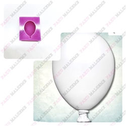 Paku Malzeme - Silikon kalıp Mini Balon; 2,2*1,4 cm