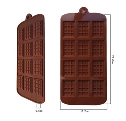 Silikon kalıp Mini Tablet Çikolata - Thumbnail