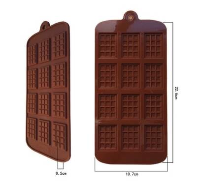 Silikon kalıp Mini Tablet Çikolata