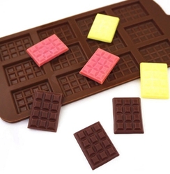 Others - Silikon kalıp Mini Tablet Çikolata