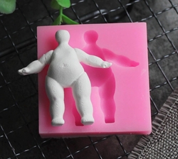 Paku Malzeme - Silicone mold LOL Surprise Baby Torso