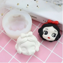 Paku Malzeme - Silicone mold Snowwhite; 7,0*7,0 cm