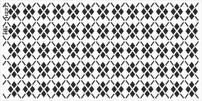 Stencil Argyle Golf Sweater pattern; 40*20 cm