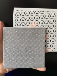 Paku Malzeme - Stencil Cubes; 11*11 cm