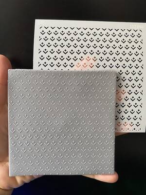 Stencil Cubes; 11*11 cm