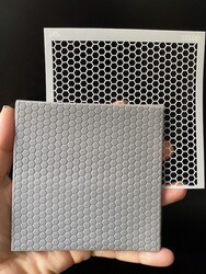 Paku Malzeme - Stencil Honeycomb; 11*11 cm