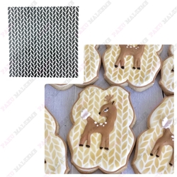 Paku Malzeme - Stencil Örgü Knits