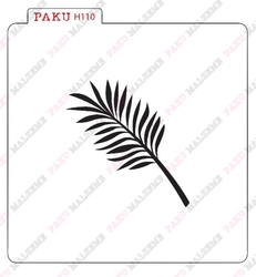 Paku Malzeme - Stencil Palm Leaf