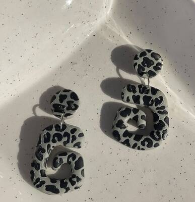 Stencil Leopard; 11*11 cm