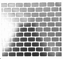 Paku Malzeme - Stencil Bricks