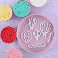 Others - Plastic Patchwork set Hotair Balloon