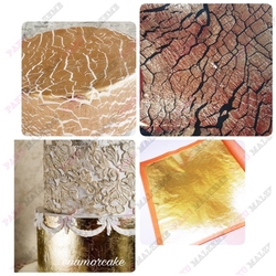 Others - Foil Sheets GOLD 14*14 cm 25 seets/pack ; non-edible