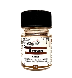 Dr.Gusto - Oil-based powder color Brown; 7 gr