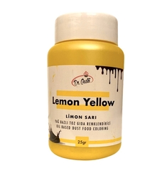 Dr.Gusto - Yağ bazlı toz boya Limon Sarı; 25 gr