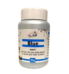 Dr.Gusto - Oil-based powder color Blue; 7 gr