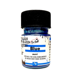 Dr.Gusto - Yağ bazlı toz boya Mavi; 7 gr