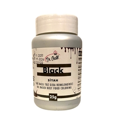 Dr.Gusto - Oil-based powder color Black; 7 gr