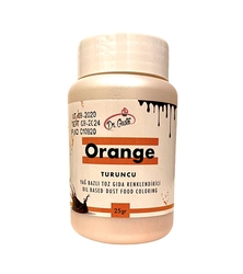 Dr.Gusto - Oil-based powder color Orange; 7 gr