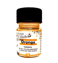 Dr.Gusto - Oil-based powder color Orange; 7 gr