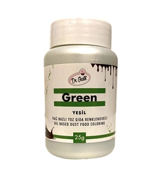 Dr.Gusto - Oil-based powder color Green; 7 gr