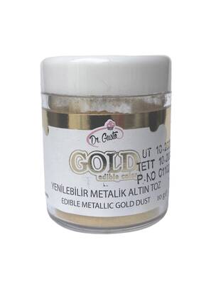 Yenilebilir Metalik toz GOLD; 10 gr